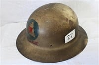 POLICE HARD HAT VERY DATED