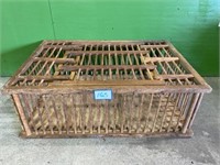 Wooden Chicken Crate