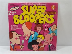 Uncensored Super Bloopers Vinyl LP Record
