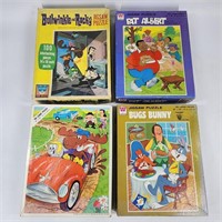 FAT ALBERT, BUGS BUNNY & BULLWINKLE PUZZLES