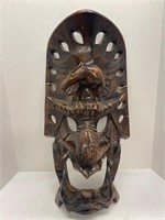 HandCarved Wooden Tribal Mask