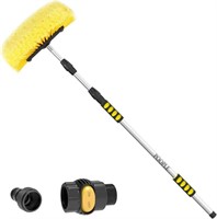 POOPLE Car Wash Brush with 12FT Extension Pole, O