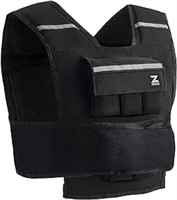 ZELUS Adjustable Weighted Vest with Weights, Worko