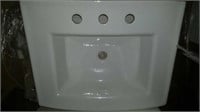 Kohler pedestal lavatory basin ab