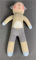 Blabla 18" hand knitted doll. Wooly the Sheep.$62