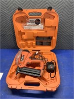 18 gauge Paslode electric Brad Nailer working