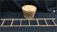 Vintage Longaberger Collectible Basket V3D
