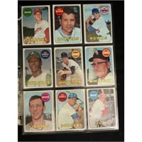 (18) Different High Grade 1969 Topps Baseball