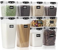 AIR TIGHT STORAGE CONTAINERS 4-6 x6IN 10PCS