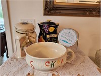 USA Snacks/Coffee cup/ bowl and Biscuit