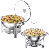 WF9878  TINANA Chafing Dish Buffet Set, 5QT 2 Pack