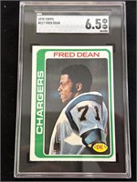 1978 Topps Fred Dean Rookie  SGC 6.5