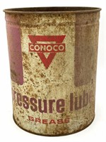 Conoco Pressure Lube Grease Can 9"