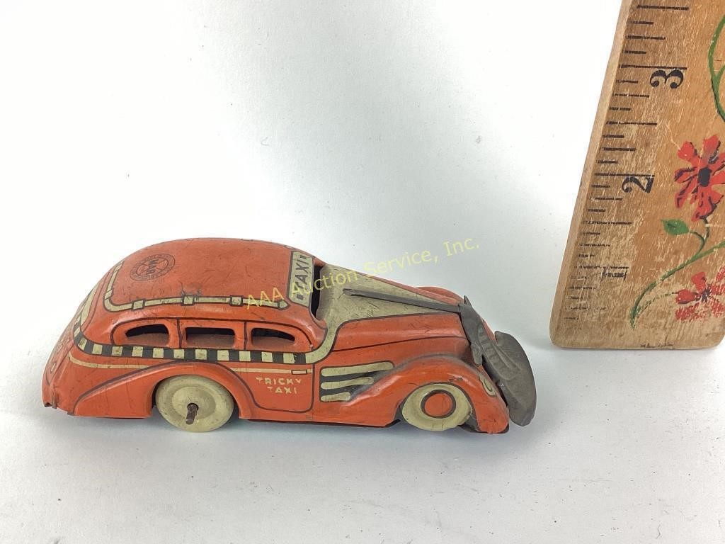 Marx tin Tricky Taxi toy