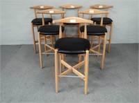 3 stk. barstole, Findahls møbelfabrik MOMSFRI