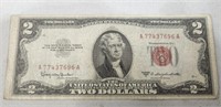 1953-C $2 RED SEAL BILL