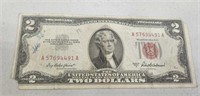 1953-A $2 RED SEAL BILL