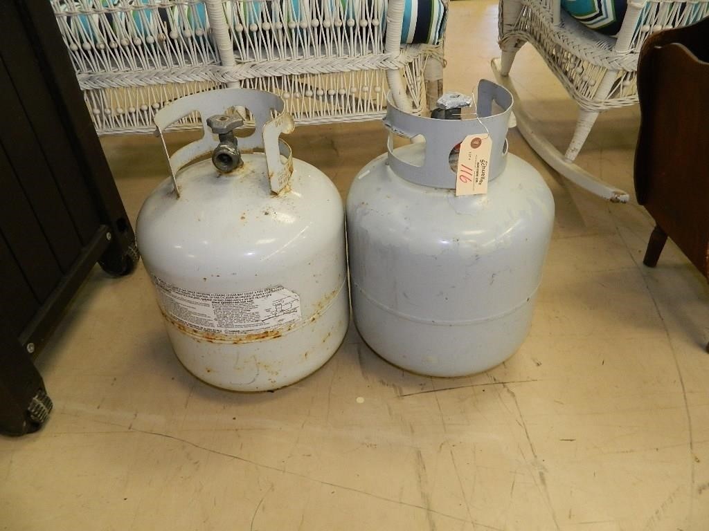 (2) Liquid Propane Tanks