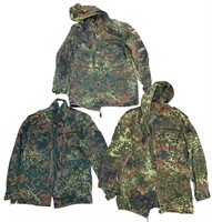 Military Camo Jackets with German Flag Patch