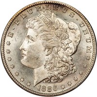 $1 1886-S PCGS MS65 CAC