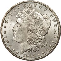 $1 1893-CC PCGS MS64+ CAC