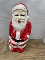 Vintage blow mold Santa Claus
