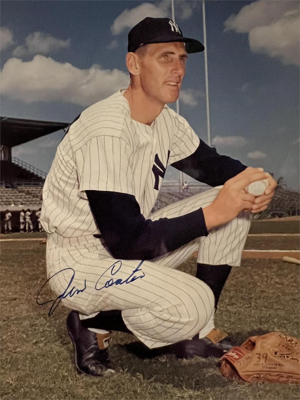 Jim Coates signed photo