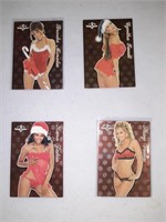 Lot of 4 Benchwarmer Holiday Insert cards