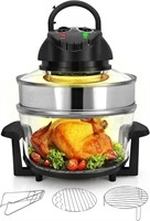 Nutrichef 18Qt Air Fryer & Roaster