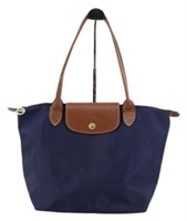 Longchamp Navy Le Pliage Handbag