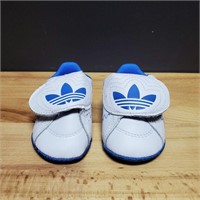 Blue & White Adidas 1K Infant Shoes