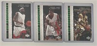 Lot of 3, LeBron James RC’s 2003 TOPPS PROSPECTS