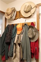 (3) Cowboy Hats, Jackets, Vests & Caps