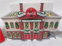 Dept 56., Coca-Cola Bottling Plant, Snow Village