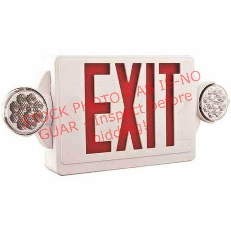 Lithonia Exit/Emergency Light (DAMAGED)