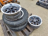 Oldsmobile Rally Rims And Tires