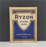 Vintage Ryzon Baking Book