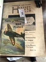 1937 Hershey Hockey Club Program, Warplane