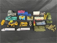 LOT OF HUBLEY, ERTL, TOOTSIE TOYS & MORE
