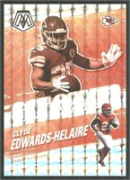 Rookie Card Shiny Parallel Clyde Edwards-Helaire