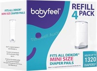 Babyfeel Refill for DEKOR MINI 4-Pack