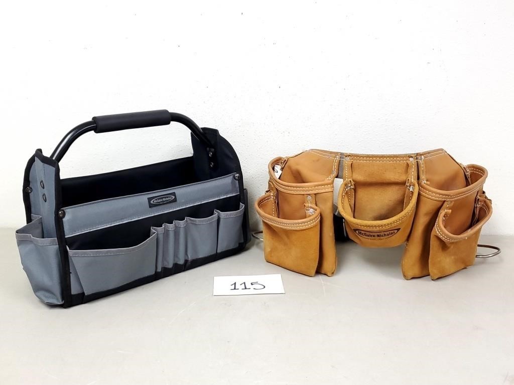 McGuire-Nicholas Tool Belt and Tool Bag