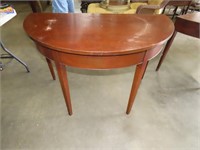Half Round Wall Table