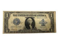 1923 US 1 Dollar Silver Certificate Large Size