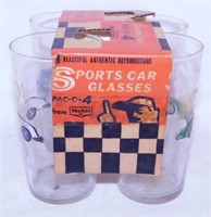 New set of 1960's Mobil Oil Pac-O-4 Sports Car