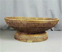 Matahari Round pedestal basket $99