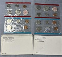 1969 & 1970 Mint Sets See Photos for Details