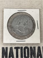 1962 Franklin Half Dollar 90% Silver