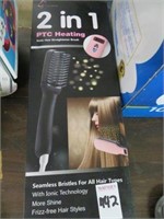 2 IN 1 PTC HEATING - HAIR STRAIGHTENER