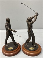Danbury Mint Arnold Palmer Golf Sculptures